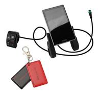 NONDK Compteur de Vitesse de Cyclisme LCD Vertical Anti-Éblouissement, Fonction NFC pour Vélo Électrique, 24V-72V, Protocole SRM818X N° 2.