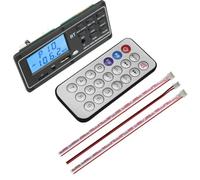 NONDK Digital Audio Bluetooth 12V MP3 Module Récepteur Audio LCD Affichage MP3 Player Decoder Board Prend en Charge Ape FLAC WMA WAV Décodage