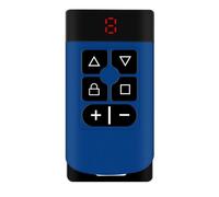 NONDK Duplicateur de Télécommande de Garage à 6 Boutons 315MHZ-868MHZ, Copieur de Code à Fréquences Multiples pour Ouvre-Porte de Garage et Portail