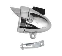 NONDK Éclairage de Vélo Rétro pour Vélo - Lampe LED en Métal Chromé pour Vélo Vintage, Accessoire Argenté