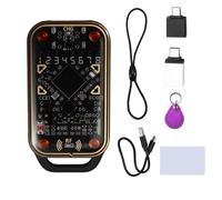 NONDK Émulateur de Carte à Puce RFID Chameleon Ultra V3.0, Lecteur/Graveur NFC 125 KHz 13,56 MHz, Copieur D'Étiquettes IC D'Identification + 1 Porte-Clés/Carte CUID