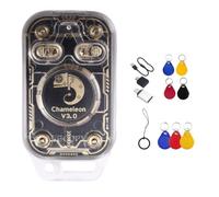 NONDK Émulateur de Carte à Puce RFID Chameleon V3.0 + Lecteur de Puce Porte-Clés 7XUID 125K 13,56M Copieur D'Étiquettes IC ID NFC Lecture/Écriture
