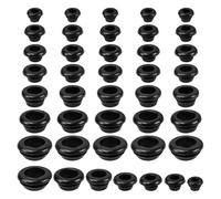 NONDK Ensemble de Bouchons de Passage de Câbles Grommet 70 Pièces Assortiment de Grommets en Caoutchouc Joint de Câbles Électriques Ensemble de Grommets Conducteurs O-Rings