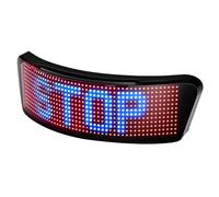 NONDK Feu de Casque de Cyclisme Intelligent à LED, Éclairage de Casque de Moto avec Clignotants, Compteur de Vitesse et Application Programmable