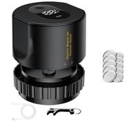 NONDK Kit de Scellage sous Vide Électrique 2 en 1 pour Bocaux, Stockage des Aliments avec Arrêt D'Aspiration Entièrement Automatique