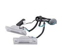 NONDK Lampe De Plaque D'immatriculation avec Bouton De Commutateur De Coffre pour Plaque D'immatriculation