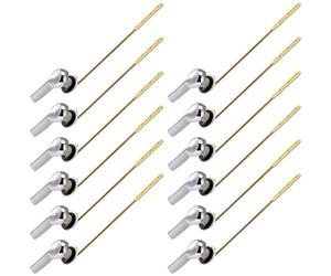 NONDK Levier de Poignée de Chasse de Remplacement Universel pour Chasse D'Eau, Poignée de Finition pour la Plupart des Toilettes à Frontal.