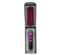 NONDK Lisseur de Cheveux Professionnel Sans Peigne à Friser Chauffage Ion NéGatif Redressage Brosse à Friser Outils de Coiffage