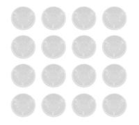 NONDK Lot de 16 Capuchons de Protection pour Pédale D'Effet de Guitare de Style Champignon Transparent pour Pédale D'Effet de Guitare