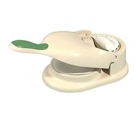 NONDK Machine à fabriquer des boulettes de pâte bouillie pressée en cuir pour faire des boulettes de pâte bouillie, beige