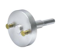 NONDK Mélangeur Compatibilité parfaite Adaptateur 1/4 po SEMKIT | Mélangeur de mastic à tige 1/4 po avec goujons filetés, conçu pour SEMKIT; mélange homogène en métal.