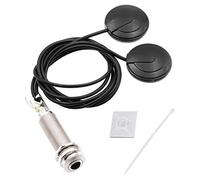 NONDK Micros Guitare Acoustique Transducteur PiéZoéLectrique Microphone Contact pour Guitare Violon UkuléLé Mandoline Banjo Violoncelle