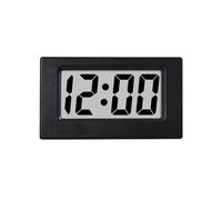 NONDK Mini Horloge Triangulaire Écran LED Électronique Écran D'Alarme Numérique Horloge de Bureau pour Bureau à Domicile Table Chambre Décor Facile à Installer Facile à Utiliser Noir