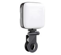 NONDK Mini Lumière de Remplissage LED Éclairage Bicolore Chaussure Froide pour Appareil Photo Caméscope Vlog Lumière de Photographie à Clipser Amovible Noir