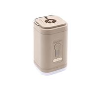 NONDK Mini Pompe à Air Électrique avec Lumières, Compresseur sans, Gonfle et Dégonfle L'Air, Idéale pour la Randonnée et Le Camping