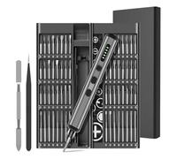 NONDK Mini Tournevis Électrique, Tournevis Électrique de Précision 68 en 1, Kit de Tournevis Électrique de Précision pour PC