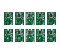 NONDK Module de Détection Micro-Ondes RCWL-0515 2,7 GHz, Portée de 12 à 15 Mètres pour Contrôle de Lampe de Garage/Lumière UV, Unité de Commutation à Induction Radar.