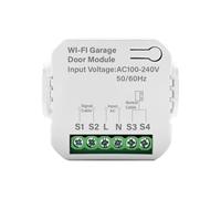 NONDK Module de Porte de Garage WiFi Intelligent, Télécommandes Sans Universelles, Interrupteur de Portail, Capteur, Contrôle à Distance par Application.