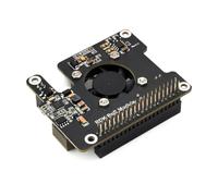 NONDK Module PoE RDK X5 avec Carte D'Extension Power Over Ethernet IEEE 802.3af/At et Ventilateur de Refroidissement Embarqué pour D-Robotics RDK X5