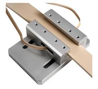 NONDK Outil de Coupe-Bordure en Cuir et Coupe-Bordure Latérale de Ceinture - Machine de Biseautage de Sangle en Cuir de Bureau pour L'Artisanat Du Cuir DIY