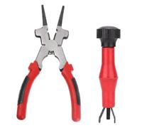 NONDK Pince à Souder MIG Multifonction 8 Pouces avec Poignée Isolée, Nettoyeur de Buse Mig