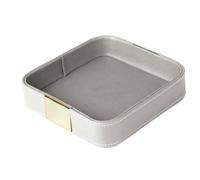 NONDK Plateau de Rangement de Bureau en Cuir Plateau Organisateur Fourre-Tout pour Table D'Entrée pour Contenir des Montre Téléphone Portefeuille Conteneur B Facile à Utiliser