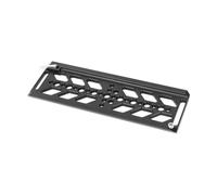NONDK pour Plaque de Queue d'aronde pour Caméra avec Plaque de Queue d'aronde Inférieure de 20 Cm, pour Plaque de de Trépied de Caméra Incluant Une Goupille de Sécurité et Une Vis de Butée.