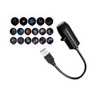 NONDK Projecteur Galaxie Veilleuse LED 360° Col de Cygne Ajustable USB | Projection étoilée HD avec 17+1 LEDs, crée une atmosphère nocturne apaisante dans la chambre et le cinéma maison.