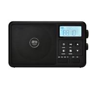 NONDK Radio Internet Portable Meilleure Réception FM Haut-Parleur sans Bluetooth Écran LCD Support Réveil Minuteur de Sommeil Prise EU