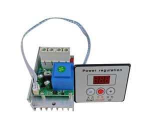 NONDK Régulateur de Puissance à Thyristor 10000 W Régulateur de Tension SCR Régulateur de Tension Numérique Électronique Haute Puissance AC 220 V