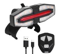 NONDK Remote LED Turning Signal pour Le Scooter Électrique USB Rechargeable