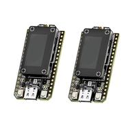 NONDK Réseau Maillé Alimenté par Énergie Solaire 2 Pièces Meshtastic Lora 32 V4 Carte de Développement SX1262 Écran OLED 0,96 Pouce WiFi Lora BLE
