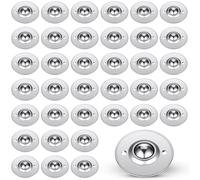 NONDK Roulement à Billes de Transfert de 5/8 Pouces, Roulettes de Transfert à Billes, Rouleaux à Roulement à Billes en, Rotation à 360° pour Convoyeur