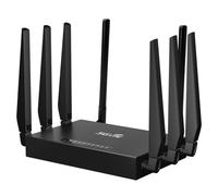 NONDK Routeur WiFi 5G de Qualité Industrielle 1200 Mbps 5G CPE Détachable 8 Antennes Déverrouillage Modem Réseau Haut Débit Portable WAN Facile à Utiliser Prise UE