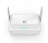 NONDK Routeur WiFi Gigabit Dual Band Routeur Mobile 5G Puce MT7981B Wifi6 5G avec Emplacement pour Carte SIM Adaptateur Secteur UE Prise UE