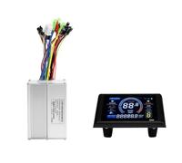 NONDK S966 Affichage LCD du Tableau de Bord de Vélo Électrique SM5+2PIN + Contrôleur Sinusoïdal 20A 36V/48V pour Kit de Modification de Vélo de Montagne