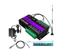 NONDK SMS GSM 4G LTE Interrupteur de marche / arrêt de relais 8 canaux pour commande de moteur d'ouverture de porte SM8-WLTE APP Télécommande Prise UE