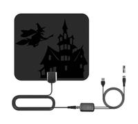 NONDK Sorcière HDTV Antenne de Télévision Intérieure Accueil TV Terrestre Réception HD Antenne Numérique