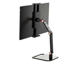 NONDK Support de Moniteur Portable, Support de Bureau Universel en Métal, 16 Pouces Universel, Support Plat de Bureau pour Diffusion en Direct