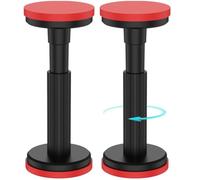 NONDK Support de Support Télescopique Support de Support Réglable 18-44 Cm, Barre de Levage de L'Armoire de Support Du Plafond (Pack de 2)