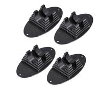NONDK Supports de Rangement Trottinette Lot de 4 - Stationnement au Sol | Lot de 4 supports en ABS, chacun environ 22x11x6 cm et 130 g, offrant un rangement sûr dans garage ou maison pratique.
