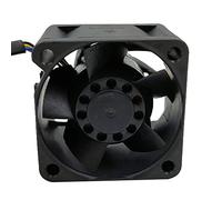 NONDK TFA0412CN Ventilateur De Refroidissement pour 4028 DC12V 0.81A 8200RPM 4 Fils PWM ContrôLe De la TempéRature 4CM Commutateur Ventilateur