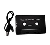 NONDK Universal Cassette Bluetooth 5.0 Audio Car Tape Adaptateur StéRéO Aux avec Mic pour TéLéPhone MP3 Câble AUX Lecteur CD