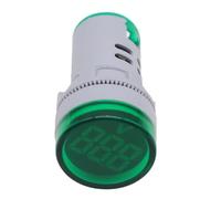 NONDK Voltmètre LED Rond, Affichage Numérique, AC 12-500 V, pour Usage Domestique ou Industriel (3 Pièces), 1 Pièce