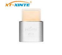 None Adaptateur d'affichage virtuel argenté prise factice HDMI 1.4 DDC EDID sans tête fantôme affichage émulateur ajustement Headless-4K 1920x1080 @ 60Hz