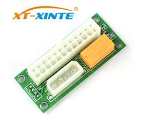 none ATX 24Pin pour Molex 4Pin double alimentation PSU synchronisation démarreur Extender câble carte pour BTC mineur Machine