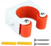 None Brand Bike Clip, Parking Rack Portable, Indoor Outdoor Wall-Mounted Mountain Bicycle Rack Storage System, Mountain Bike Road Bike Tool Kit (Mountain Bike, Orange)