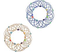 None Brand Variety of Changes Mandala Flower Basket Toy wire Mandala Flower 3D Mandala Meditation