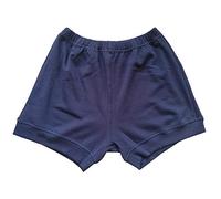 NONE BRANDED LUHAYESA Short de yoga professionnel Iyengar en coton doux rose pour femme, bleu marine, L