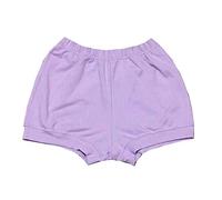 NONE BRANDED LUHAYESA Short de yoga professionnel Iyengar en coton doux rose pour femme, violet clair, L
